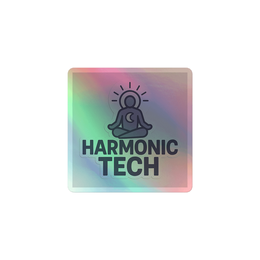 HARMONIC TECH — Meditative Signal Sticker product image (1)