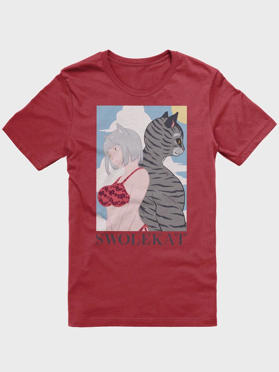 Beach T-shirt (Black Text) product image (1)