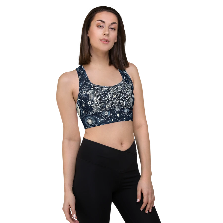 All-Over Print Longline Sports Bra product image (4)