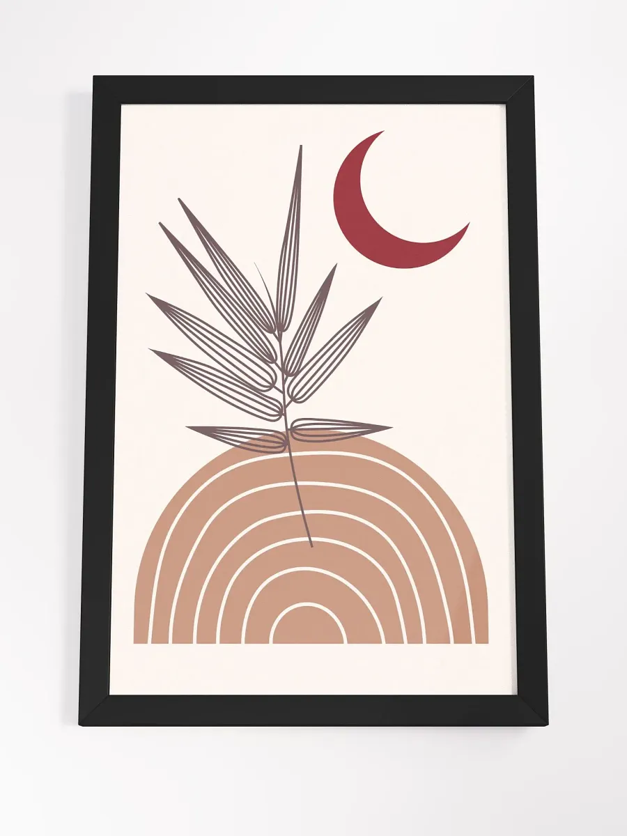 Crescent Botanical Harmony Poster product image (22)