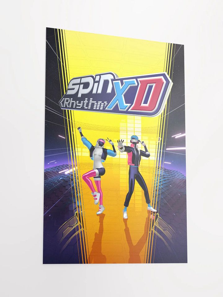 Spin Rhythm XD Heroes Matte Poster product image (5)