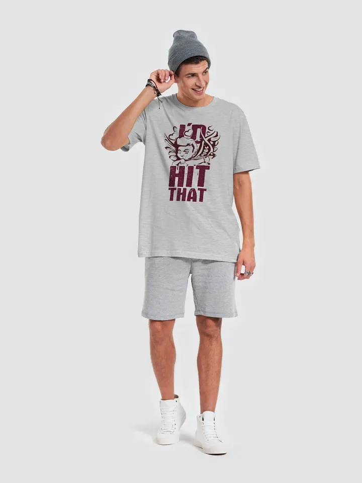 I'd Hit That - Funny Distressed Cupid Valentine's Day T-Shirt product image (2)