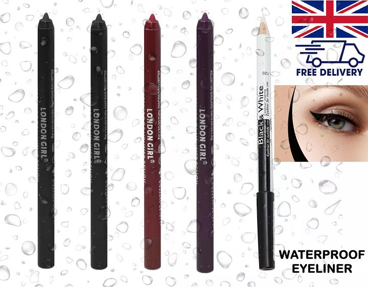 London Girl Waterproof Eyeliner Lipliner Pencil 24H Long Lasting Ultra Soft product image (1)