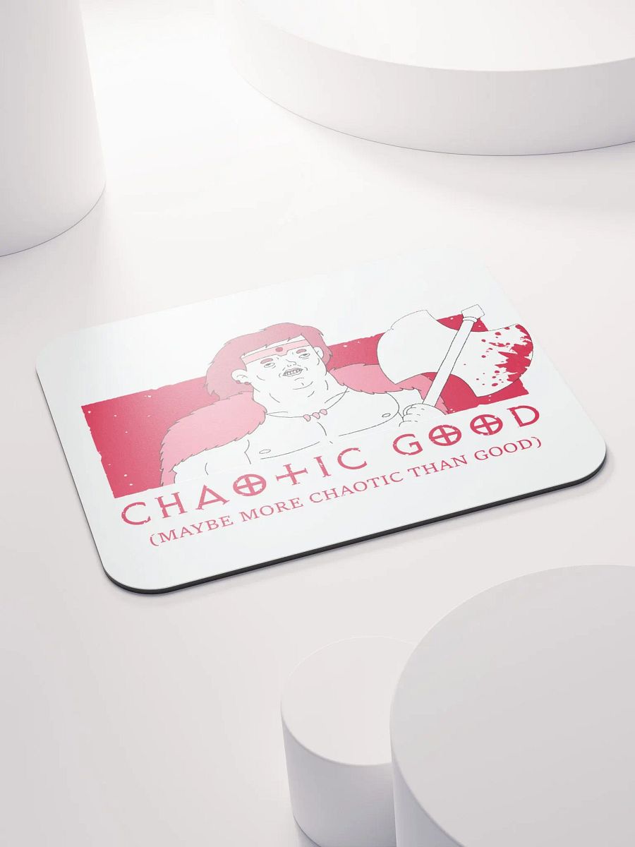 CHAOTIC GOOD BARBARIAN - Mouse Pad product image (4)