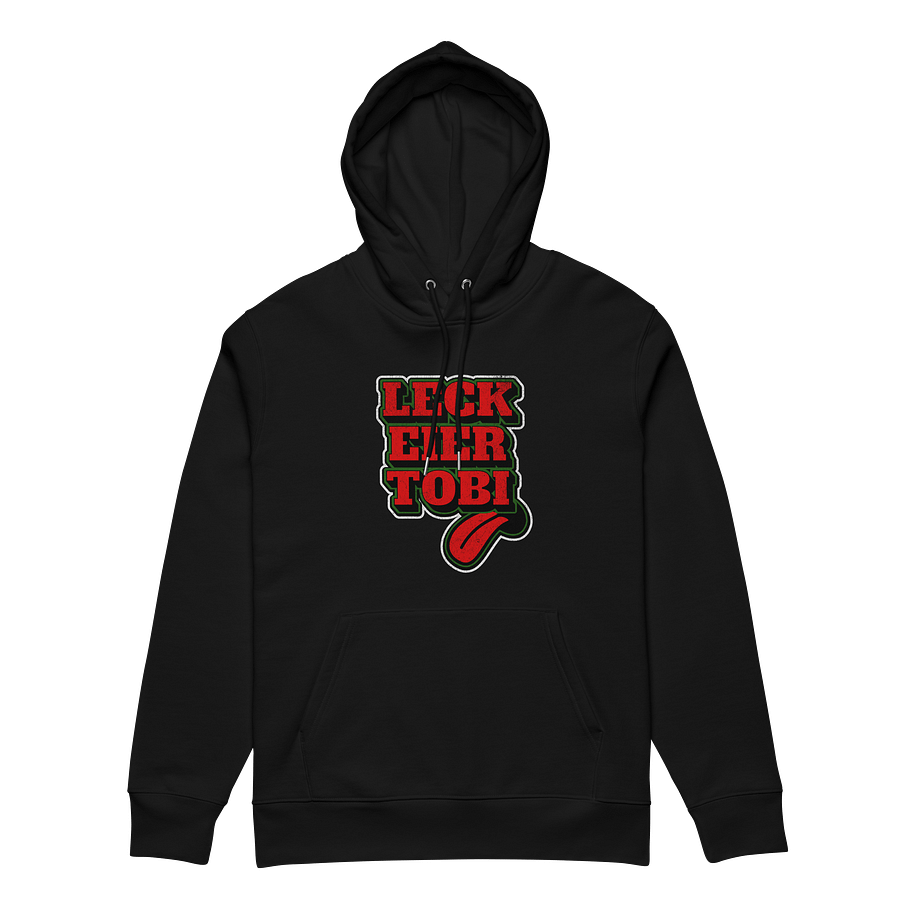 Leck Eier Tobi! – Unisex Bio-Hoodie (Stanley/Stella) product image (2)