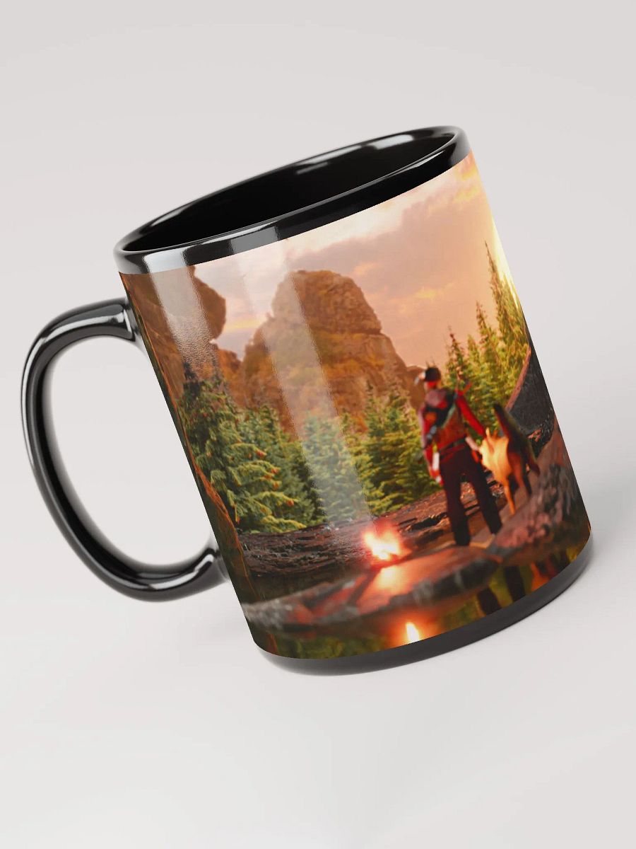 Rock Base Life | Black Glossy Mug product image (4)
