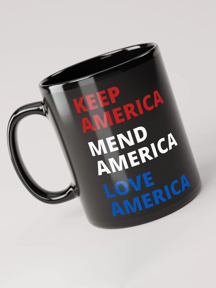 KAMALA Keep Mend Love America Mug product image (6)