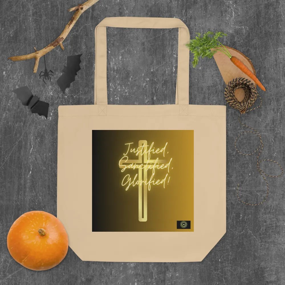 Justified, Sanctified, Glorified! Eco Tote product image (4)