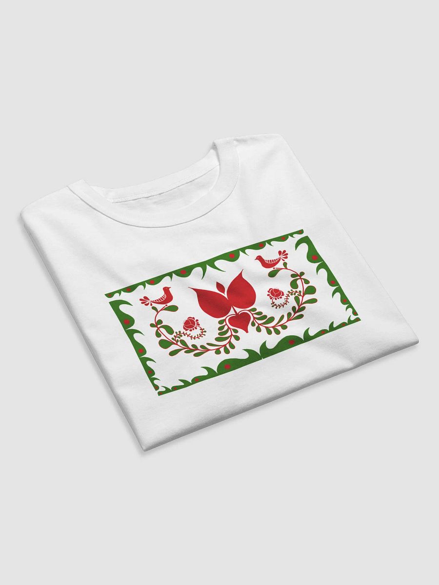 Hungarian Traditions Red Floral T-Shirt product image (5)