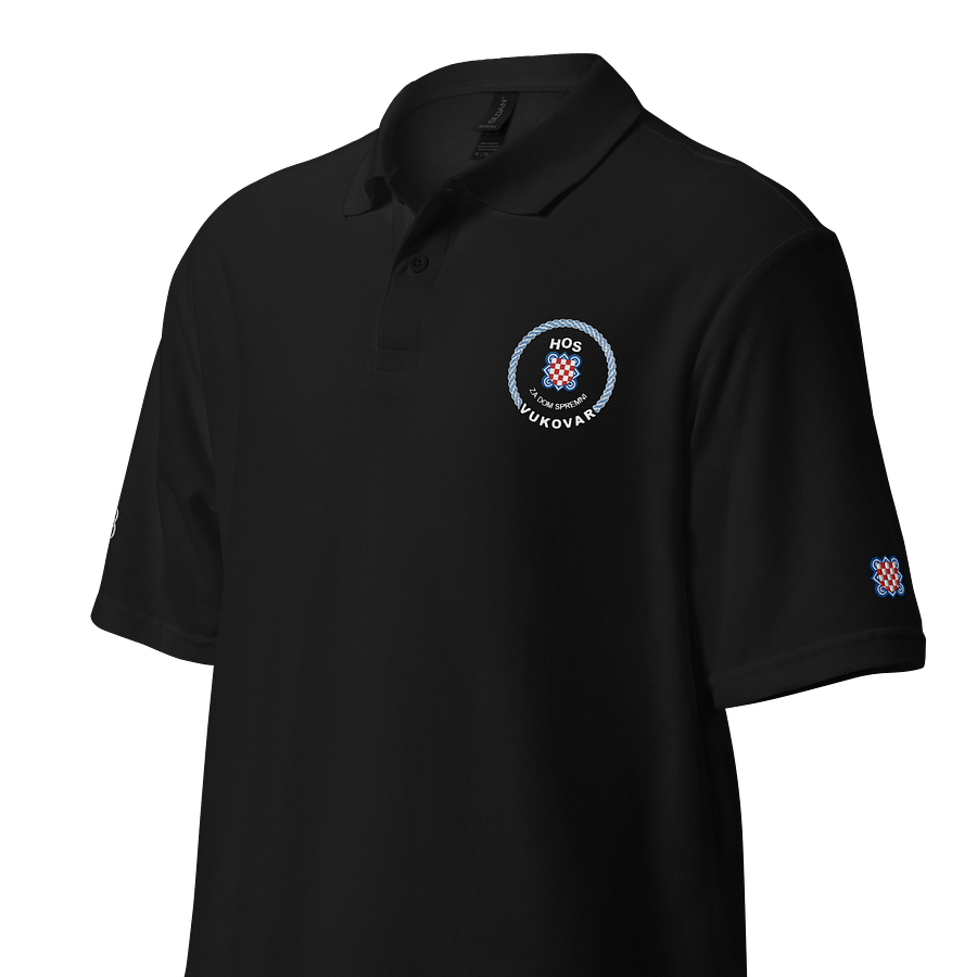 Shielded Patriot Pique Polo HOS VUKOVAR product image (4)