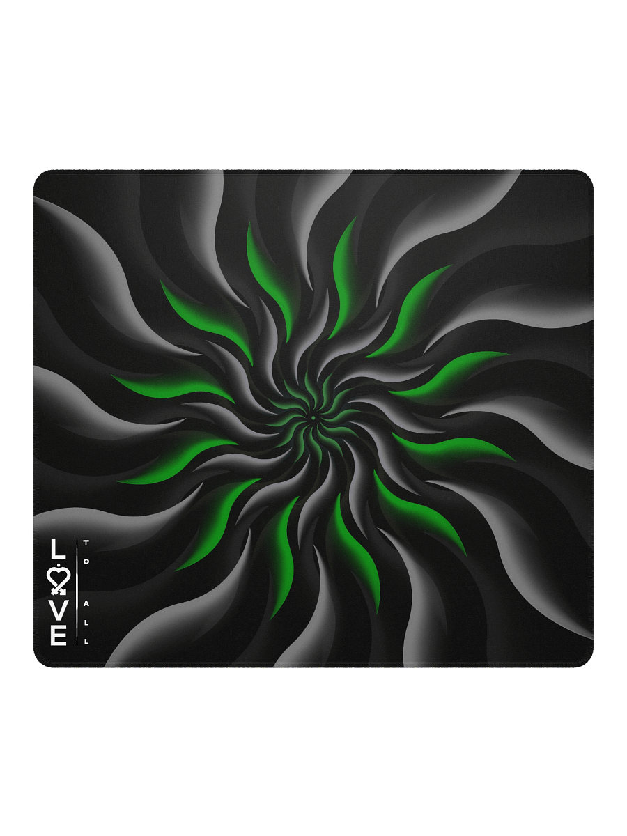 Green Mandala Large Mousepad product image (3)