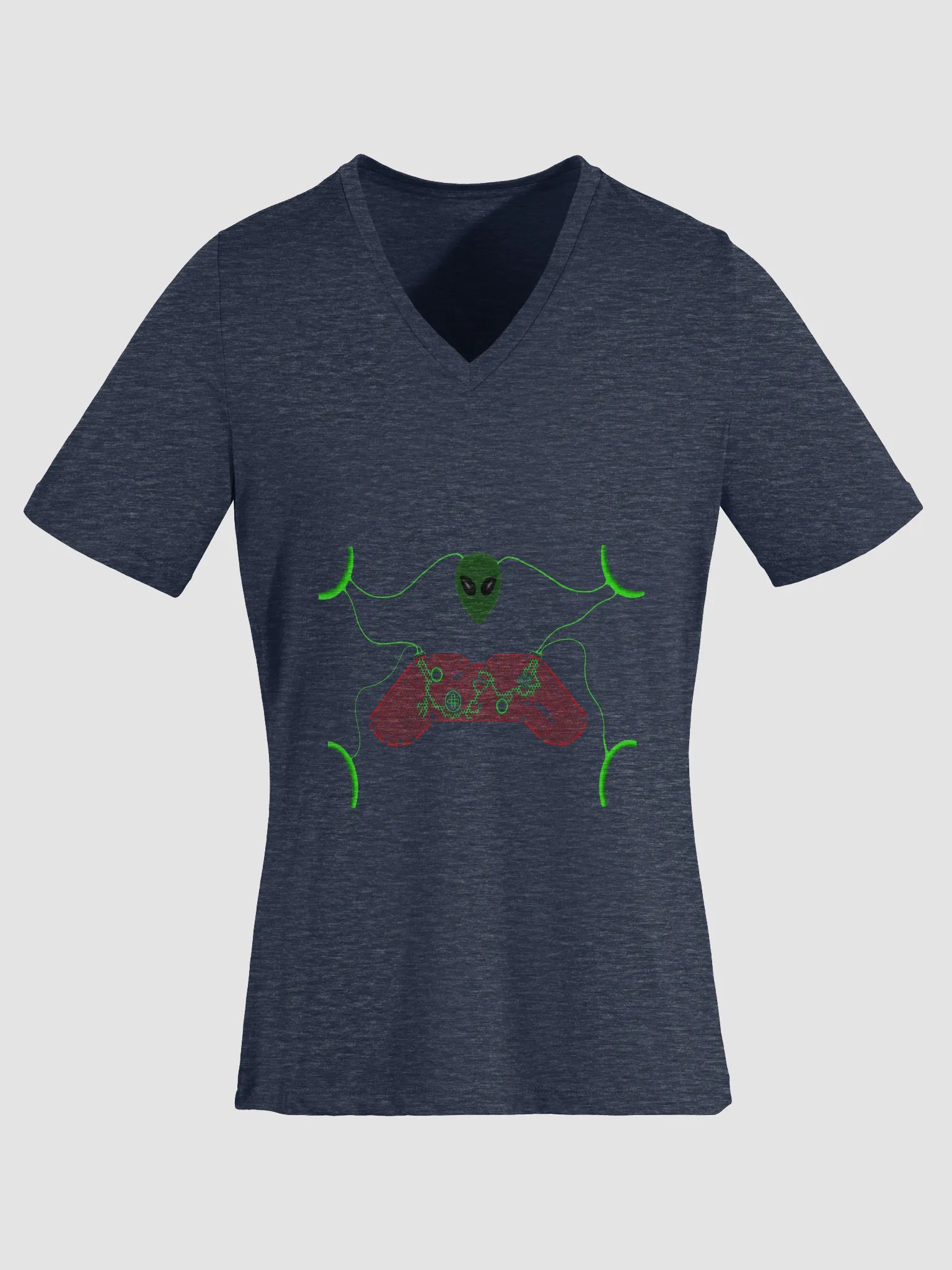 Galactic Gamer V-Neck Tee product image (1)