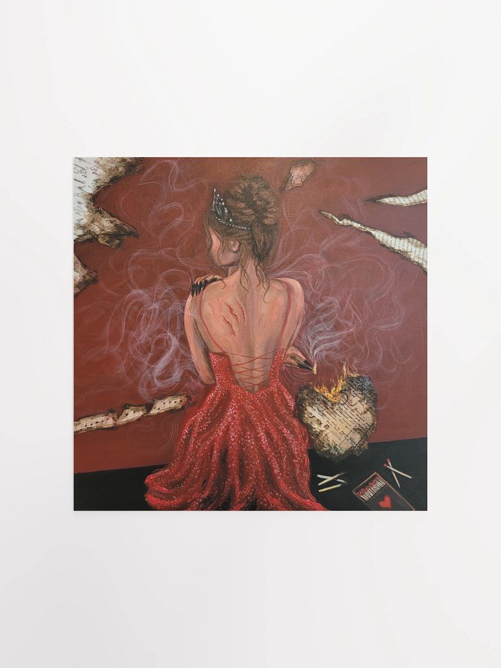 Villain EP Square Art Print product image (1)