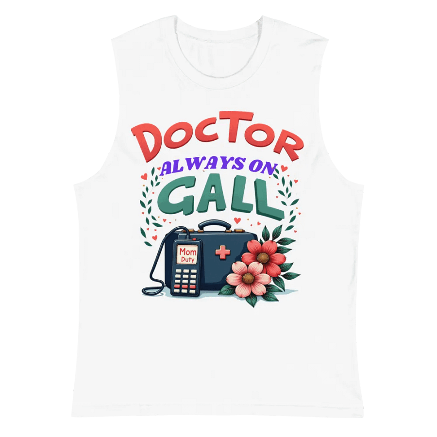 Mom Duty ,Doctor Always On Call Muscle Tank product image (6)