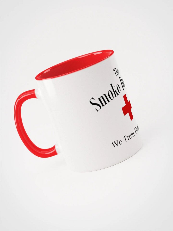 Smoke Doctors White & Red Logo Mug product image (1)