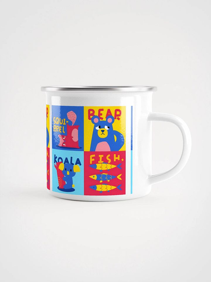 Wildlife Adventure Enamel Mug product image (1)