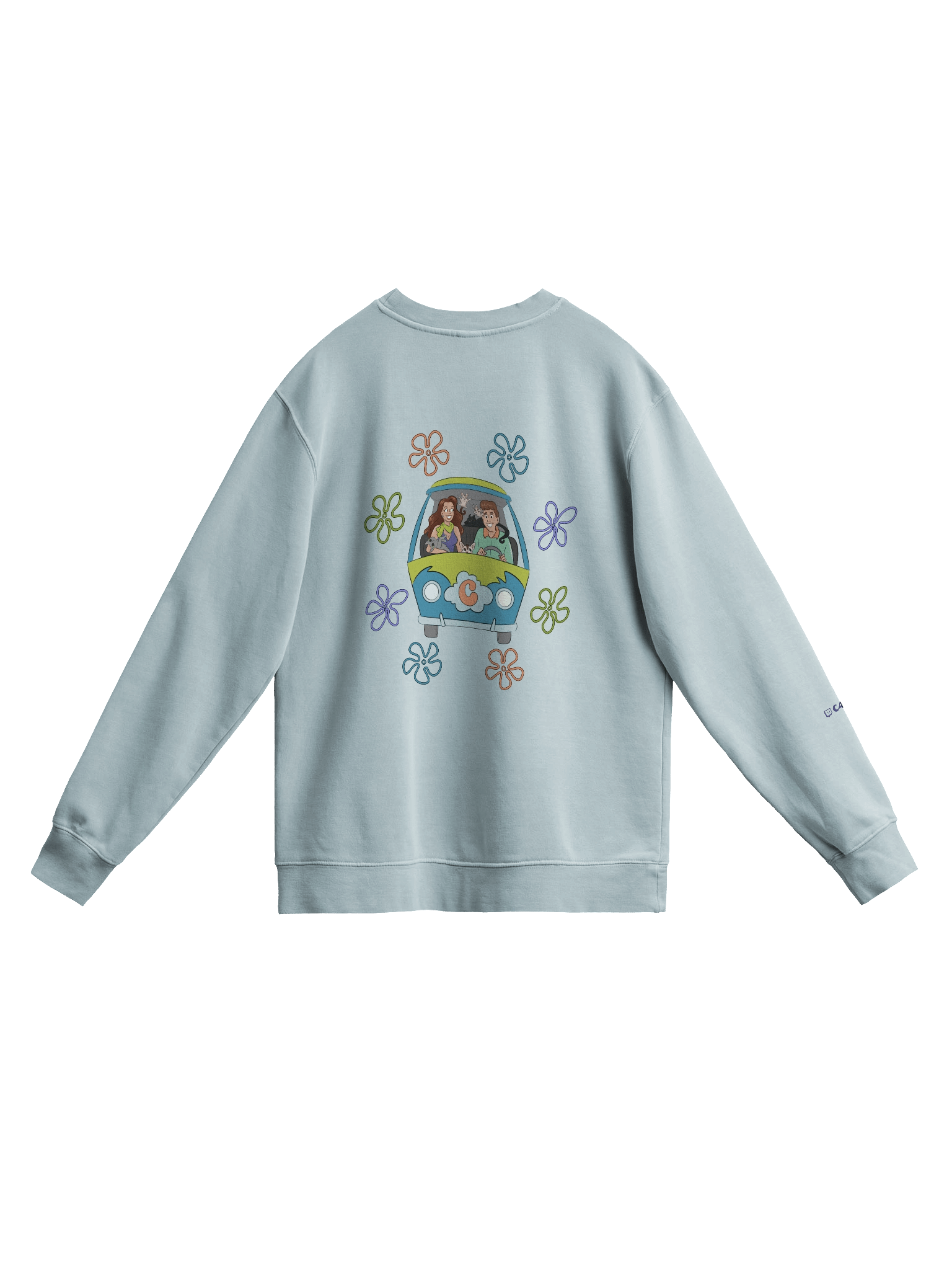 Flower Power Van Crewneck product image (1)