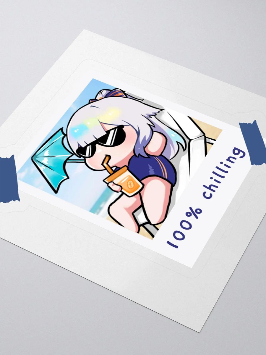 Wispen 100% Chilling Sticker product image (3)