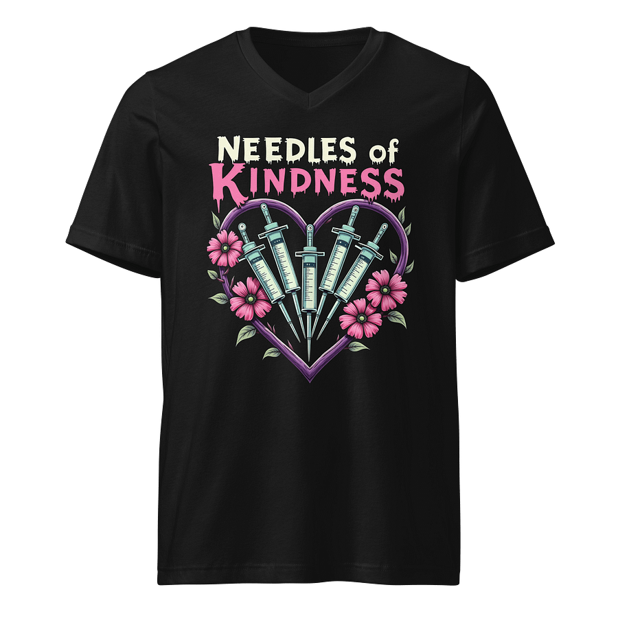 Heartfelt Needles V-Neck Tee product image (1)