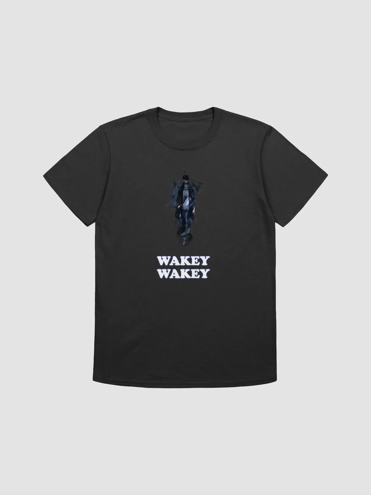 Wakey Wakey Sung Jin-Woo Graphic Tee – Solo Leveling Inspired product image (3)