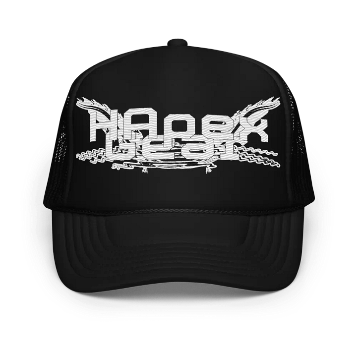 HApex Gear Black Embroidered Otto Foam Trucker Hat product image (1)
