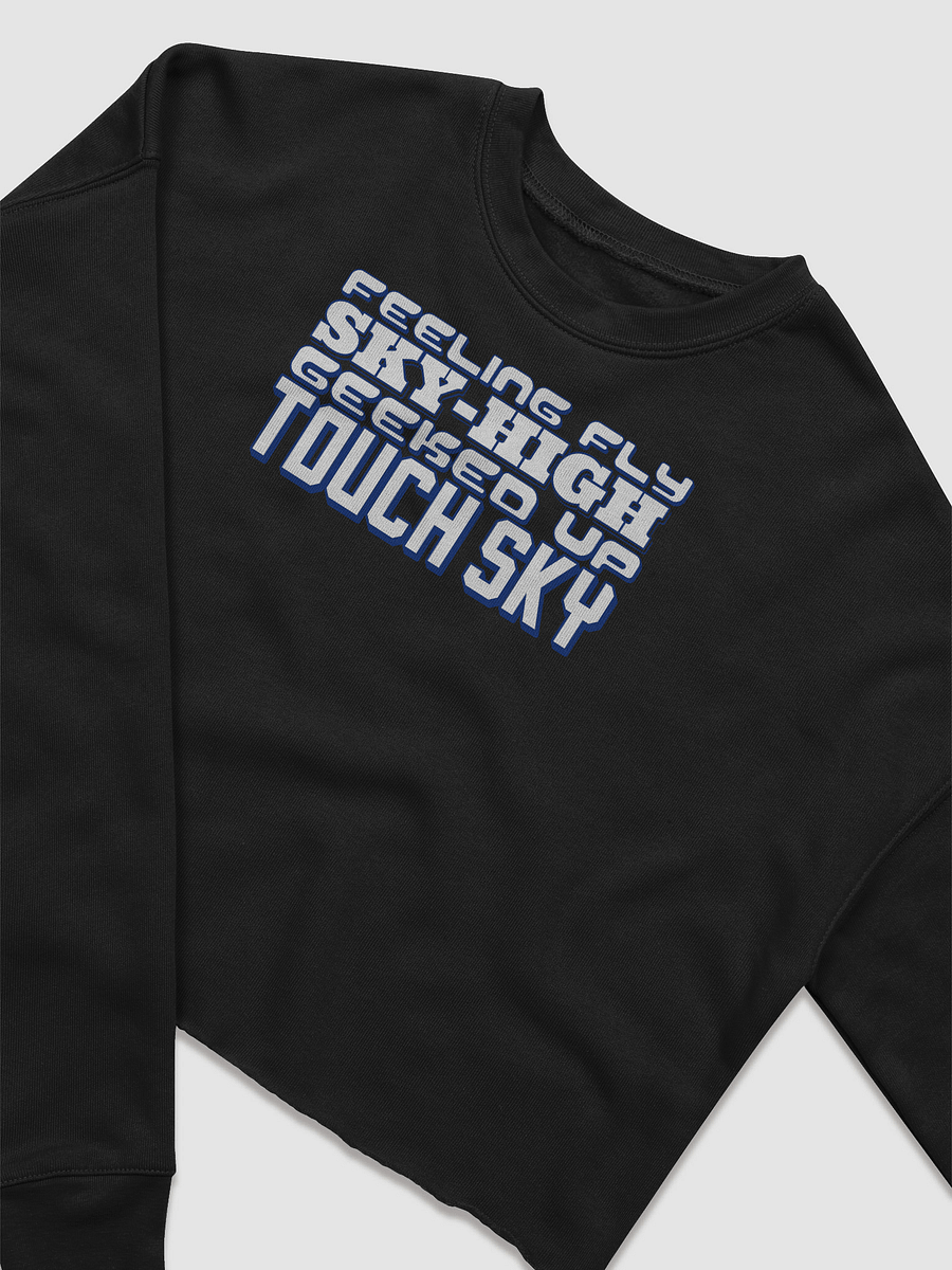 Sky-High Dreams Crop Sweatshirt Geeked product image (7)
