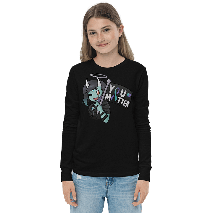 YOU MATTER Youth Long Sleeve Shirt product image (1)