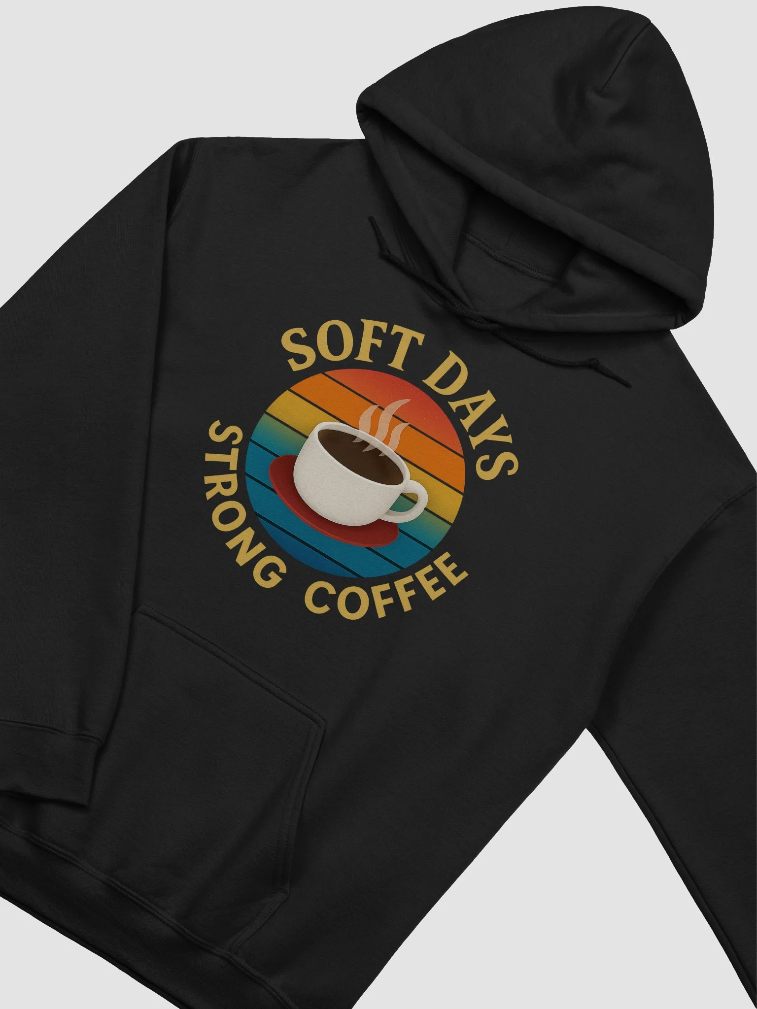 Soft Days Strong Coffee Hoodie product image (3)