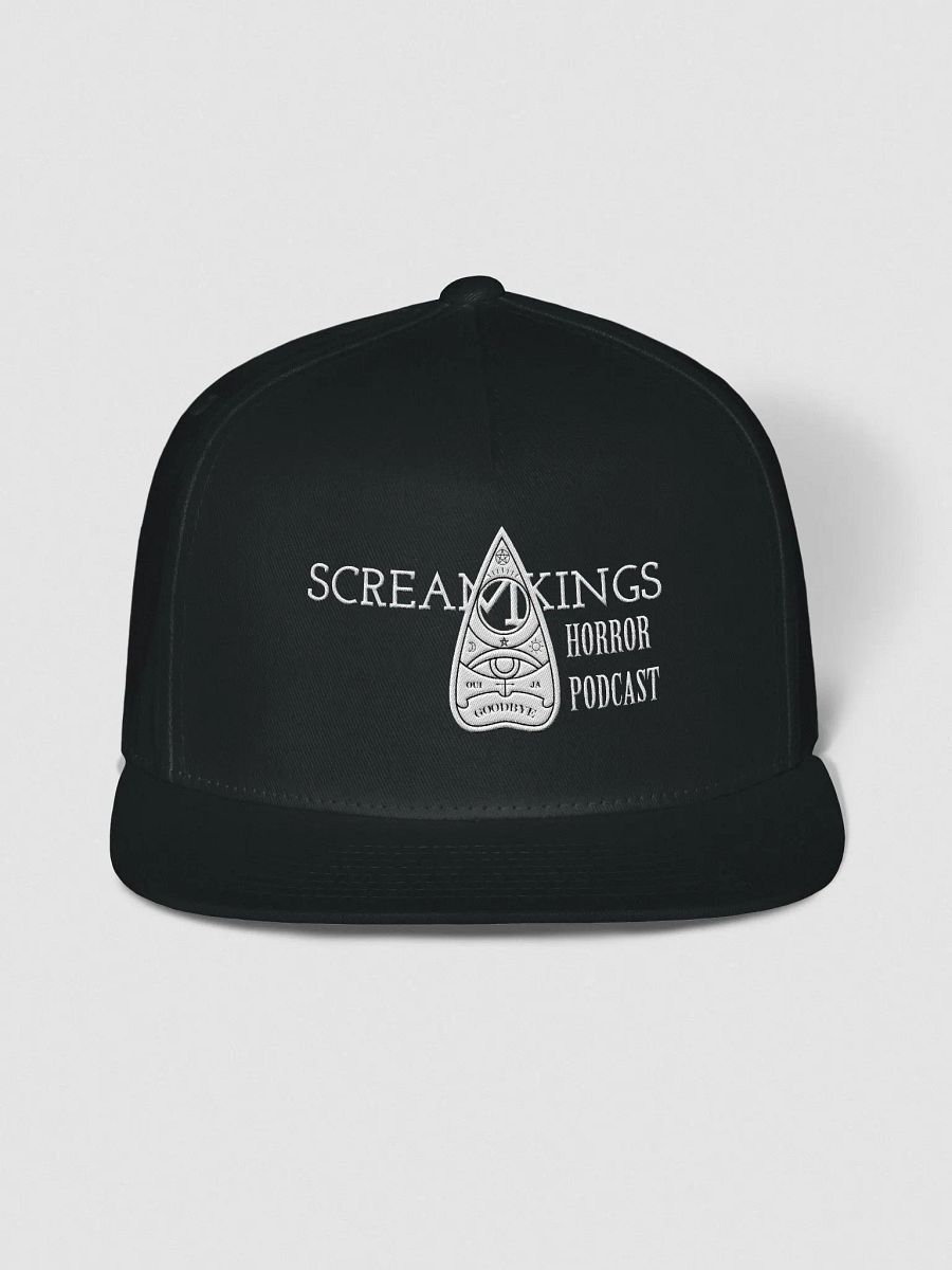 Snapback Flat Brim Logo Hat product image (3)