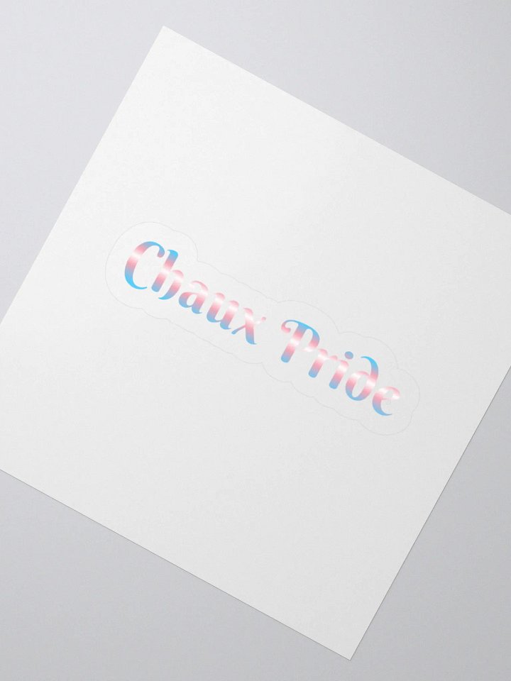 Chaux Pride Stickers Trans product image (7)