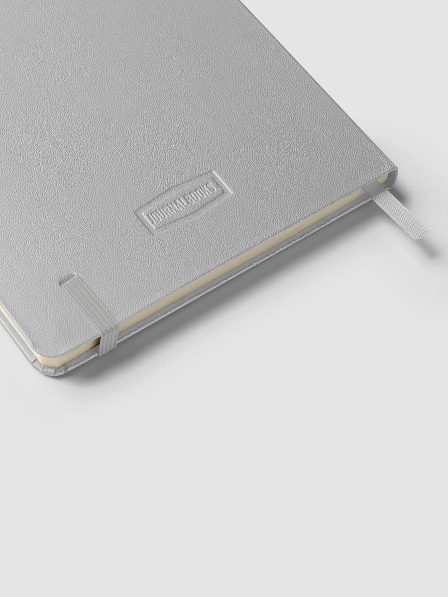 Heart Inside. Grey Only. Hardcover Bound Notebook | JournalBook® product image (6)