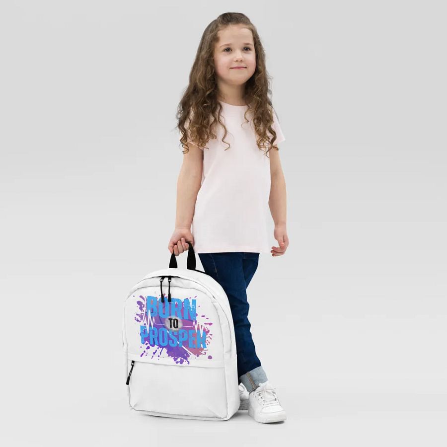 Born to Prosper Full Print Backpack product image (8)