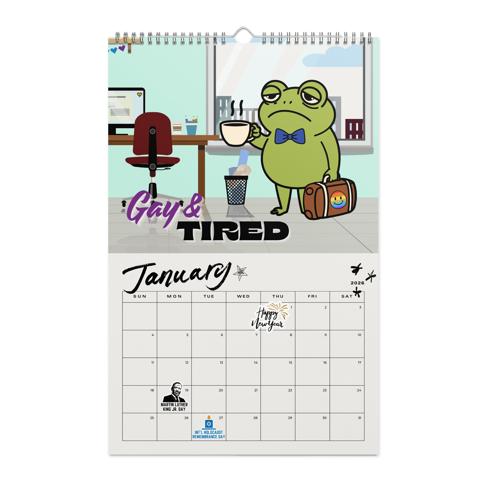 2026 LGBTQ+ Pride & Cultural Celebration Calendar product image (1)