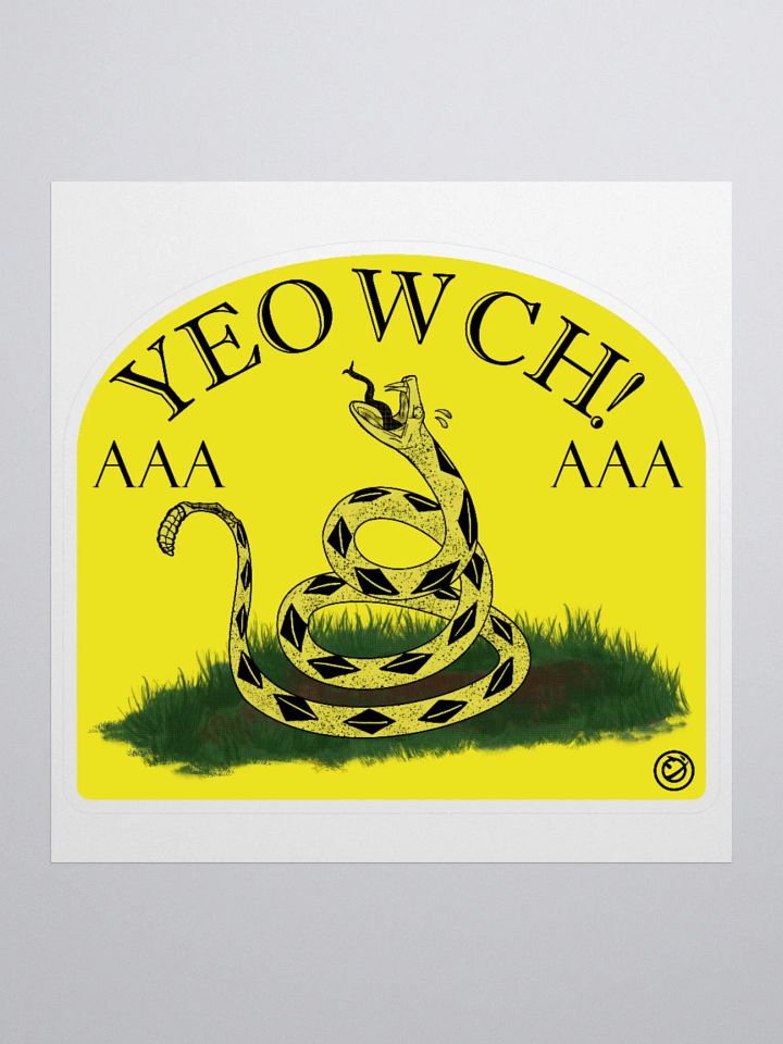 EGAD - Yeowch Snake Sticker product image (2)