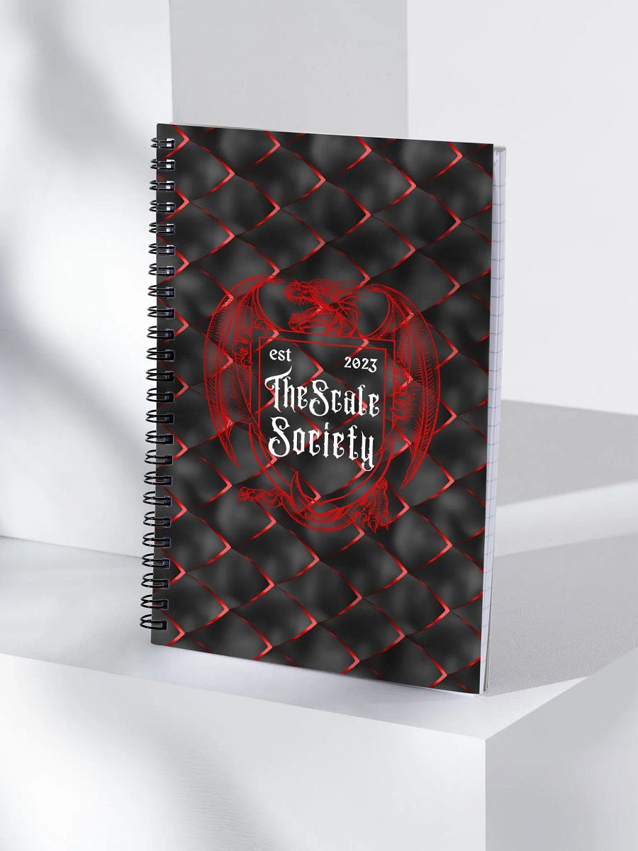 Scale Society Coat of Arms Notebook product image (1)