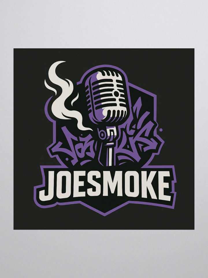 JoeSmoke MIC Emblem sticker product image (2)