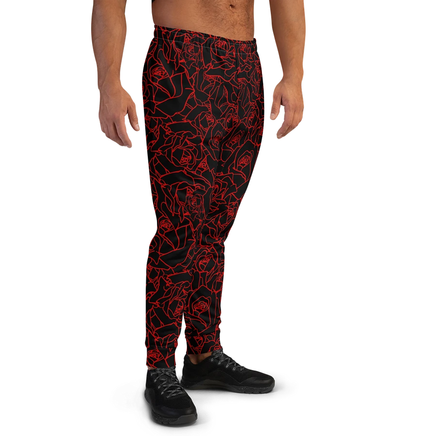 Loads of Roses · black-red joggers product image (4)