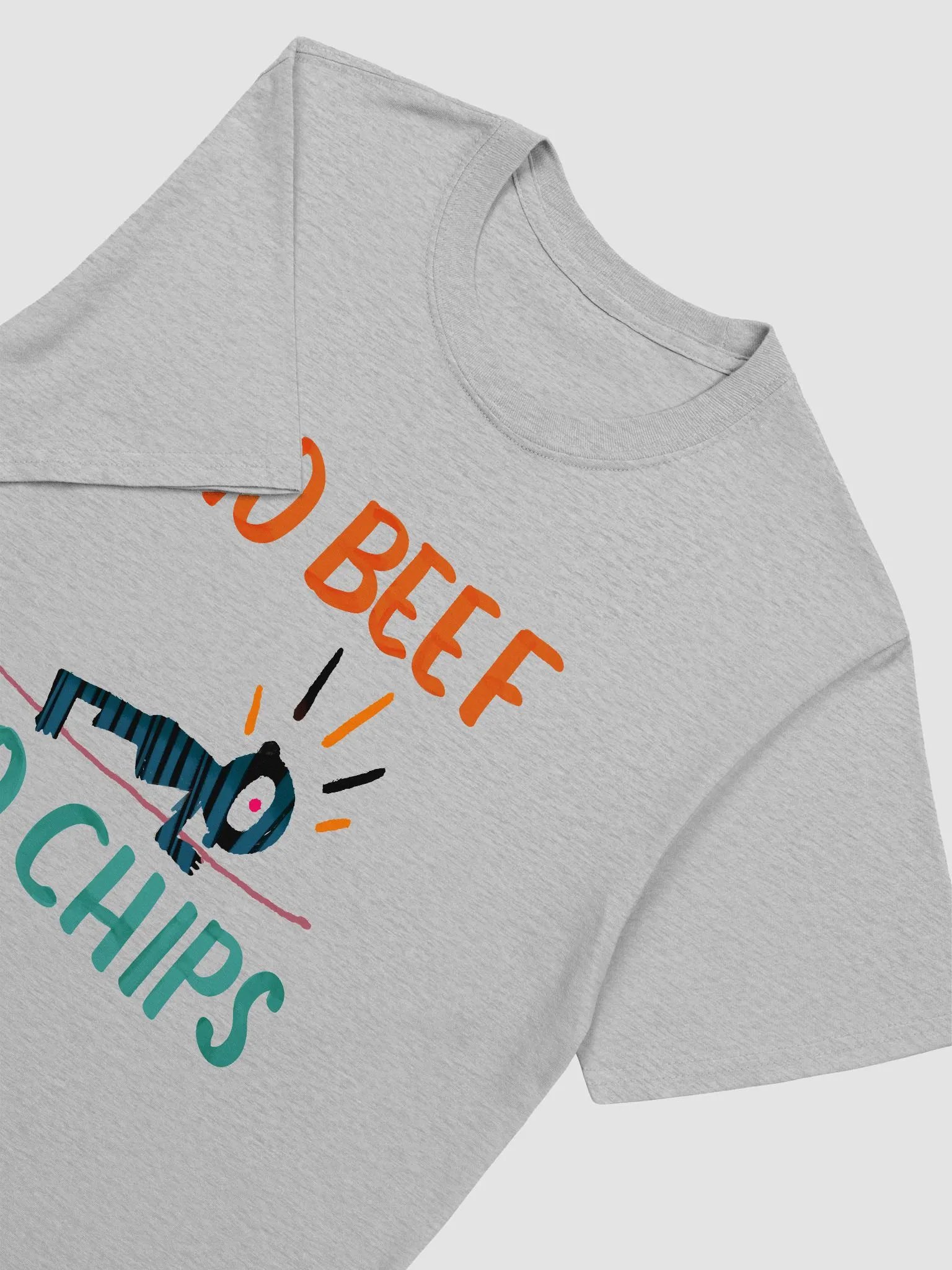 No Beef No Chips - Gildan Unisex Softstyle T-Shirt product image (6)