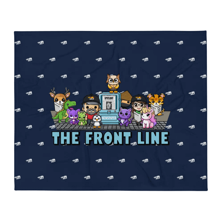 The Front Line - Throw Blanket product image (1)