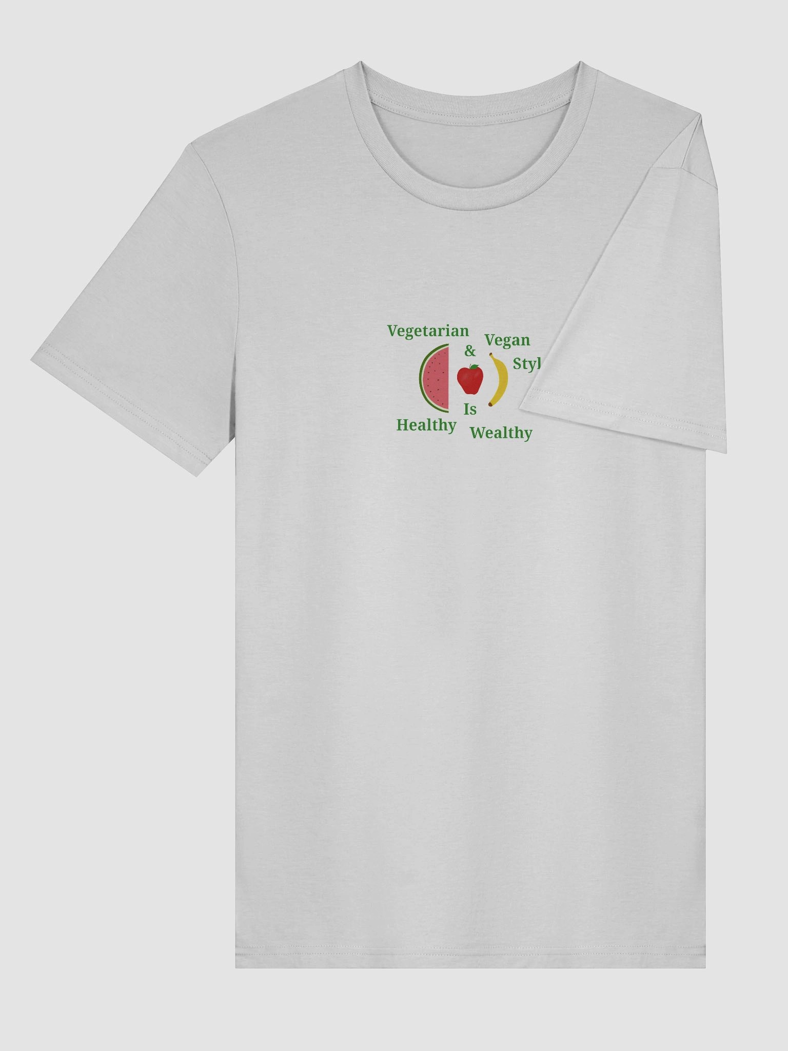 Healthy Wealthy Vegan Organic Tee product image (4)
