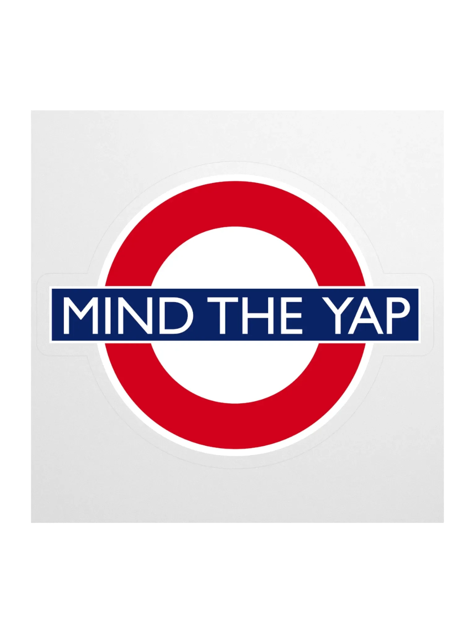 mind the yap sticker product image (1)