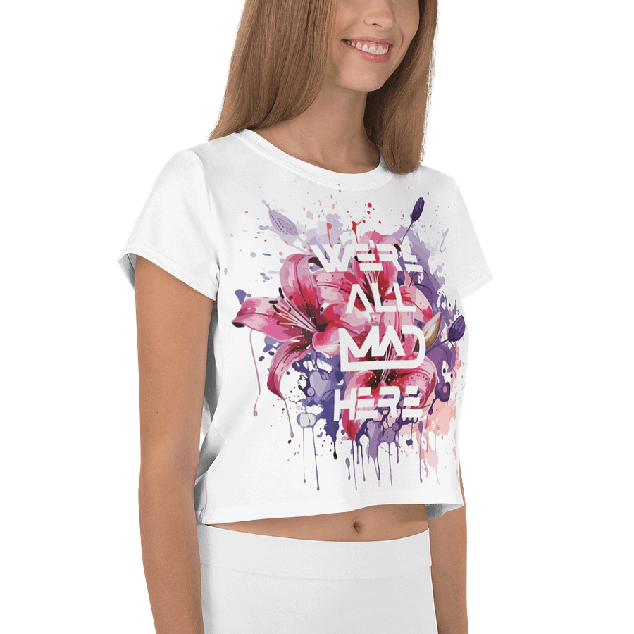 We're All Mad Here Boxy Crop product image (4)