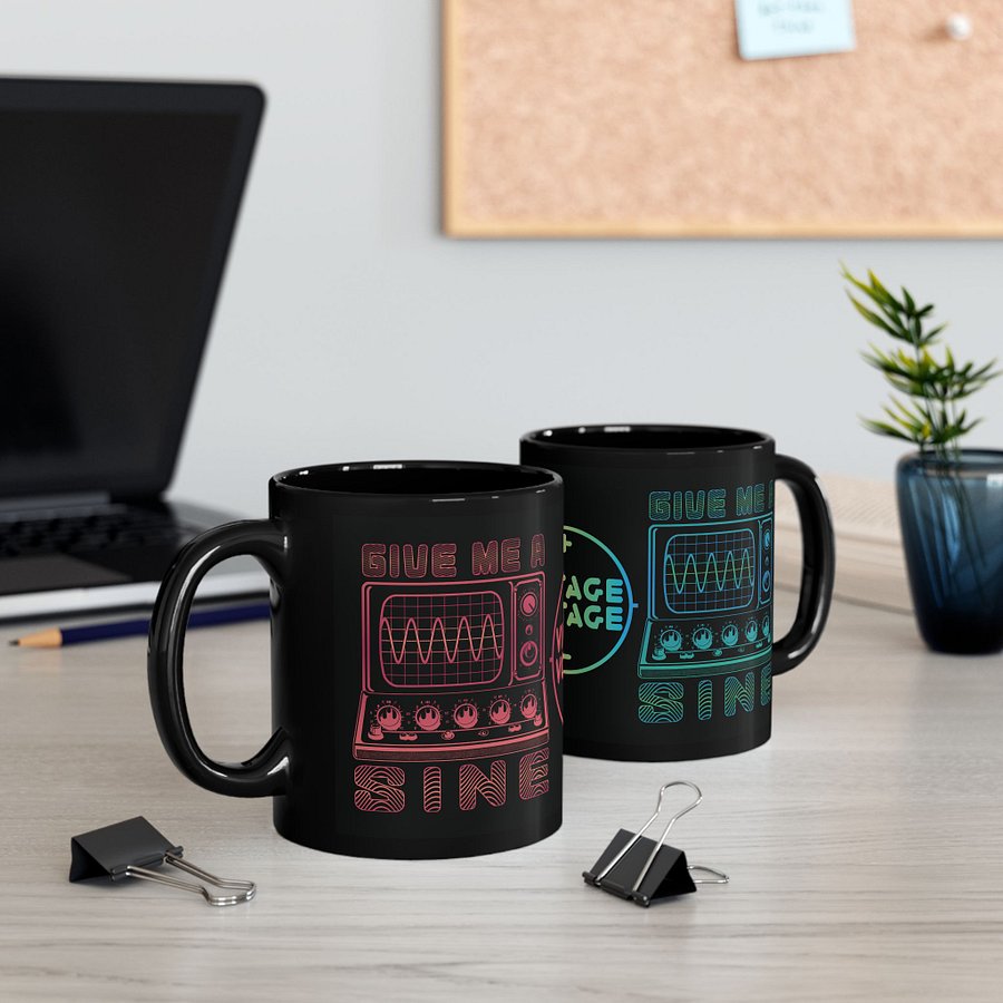 Waveform Mug - Give Me A Sine (Oscilloscope Sound Designer) product image (4)