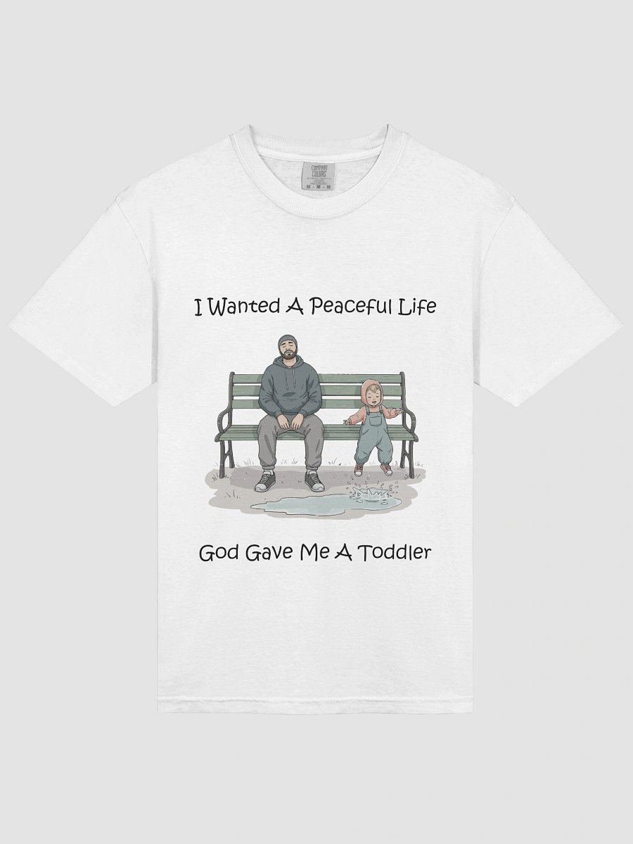 I Wanted a Peaceful Life. God Gave Me a Toddler Tee product image (3)