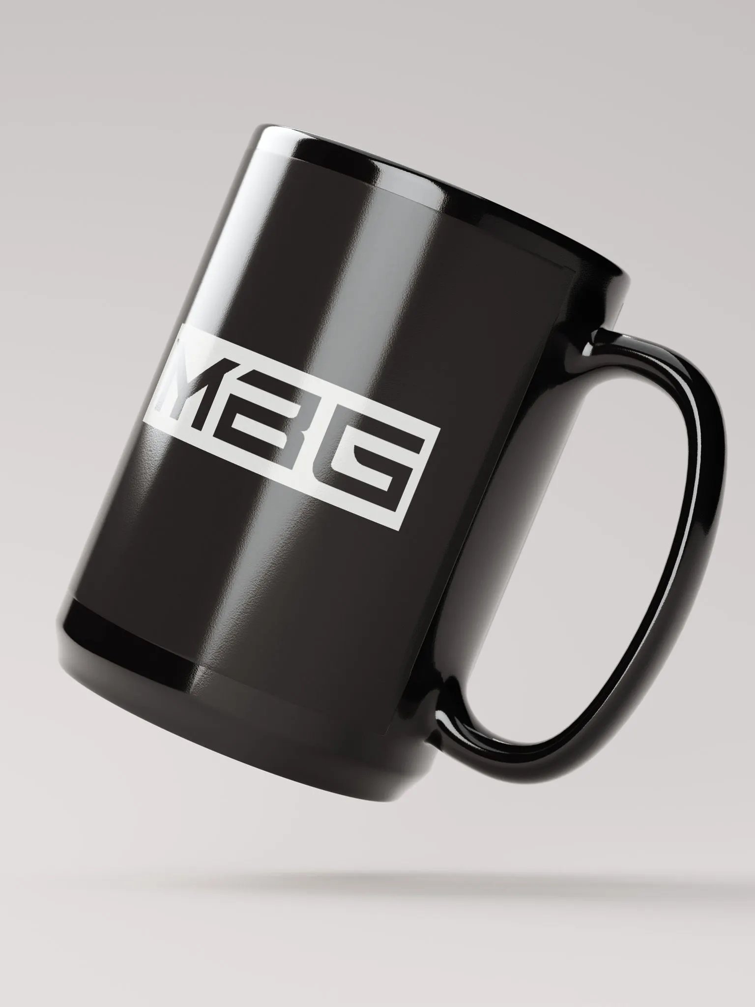 Classic Glossy Black MBG Mug product image (2)