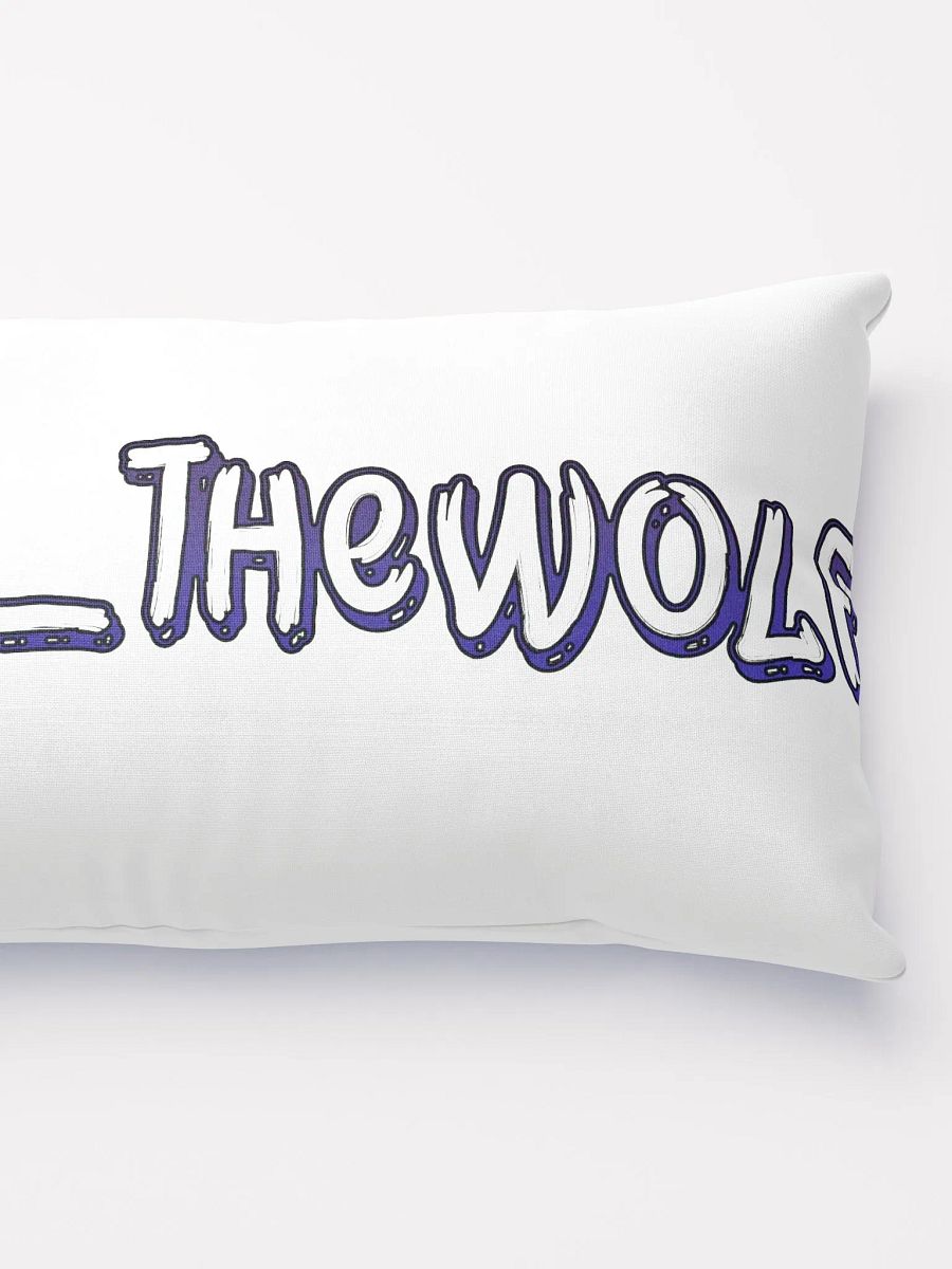 "The Slumbering Wolf" Decorative Cozy Pillow product image (2)