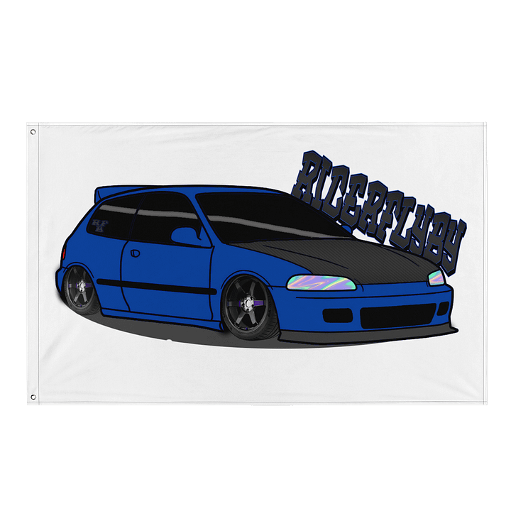 RicerCivic Flag product image (1)