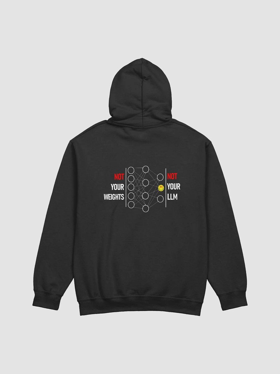 Shoggoth x Not Your Weights Not Your LLM hoodie product image (2)
