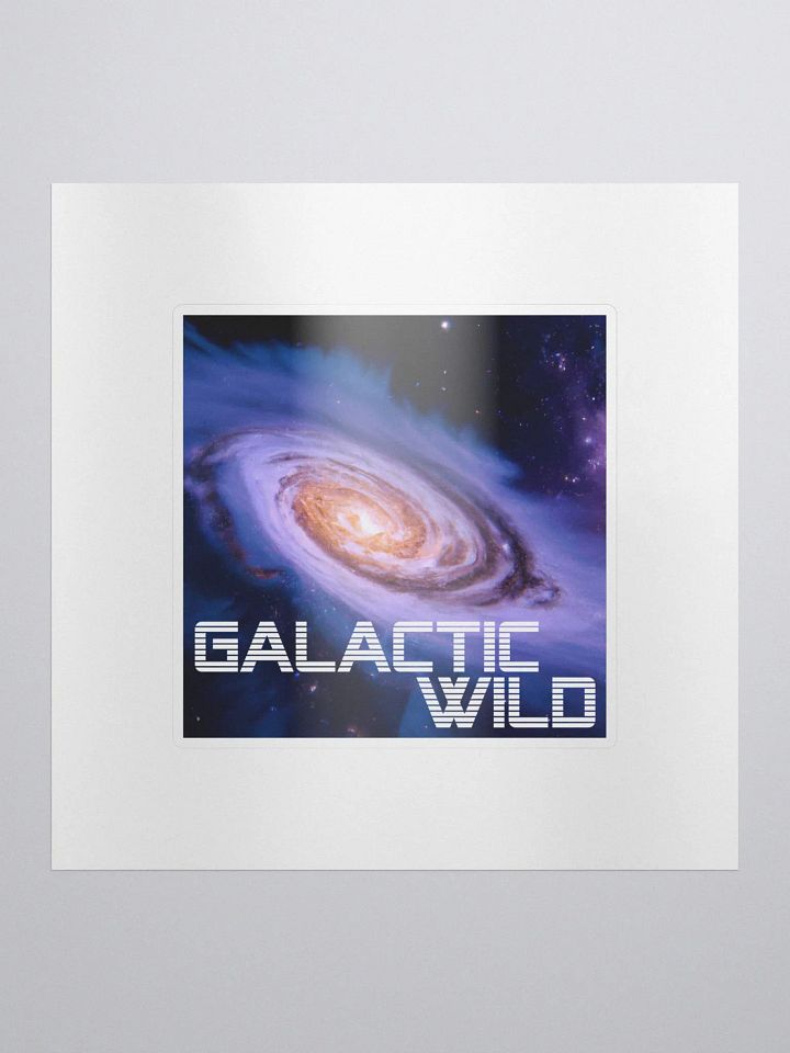 Galactic Wild Logo Sticker product image (1)