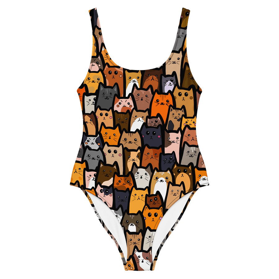 "Cats" One Piece Swimsuit product image (2)